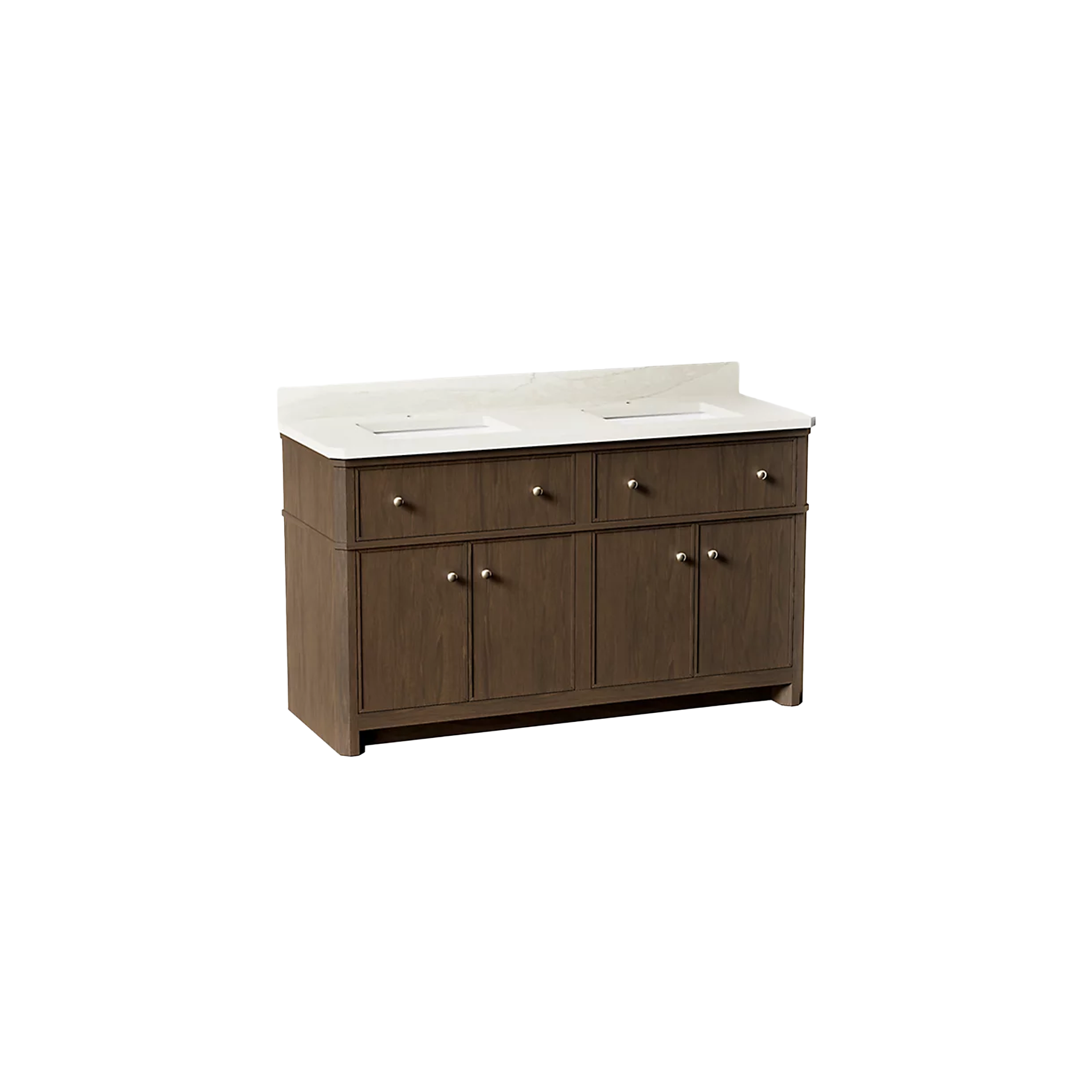 Claude™ bathroom vanity cabinet by Studio McGee in draper oak by Kohler