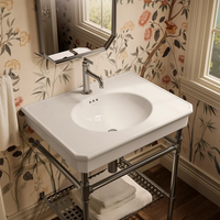 Claude™ console table bathroom sink by Studio McGee from Kohler in white
