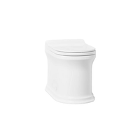 Claude one-piece elongated smart toilet by Studio McGee in white by Kohler