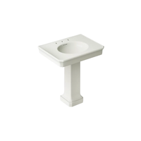 Claude™ pedestal bathroom sink in white by Kohler