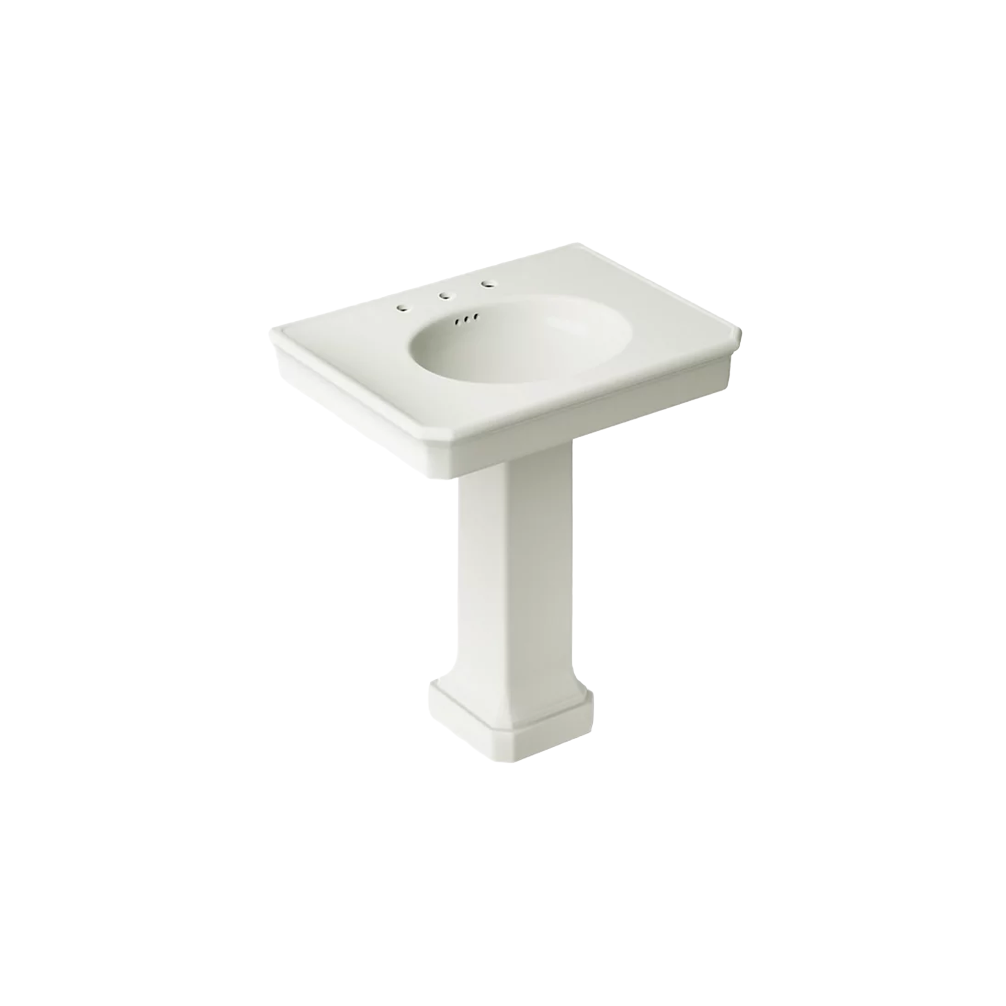 Claude™ pedestal bathroom sink in white by Kohler