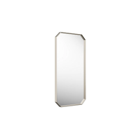 Claude™ rectangular framed mirror by Studio McGee by Kohler in brushed nickel