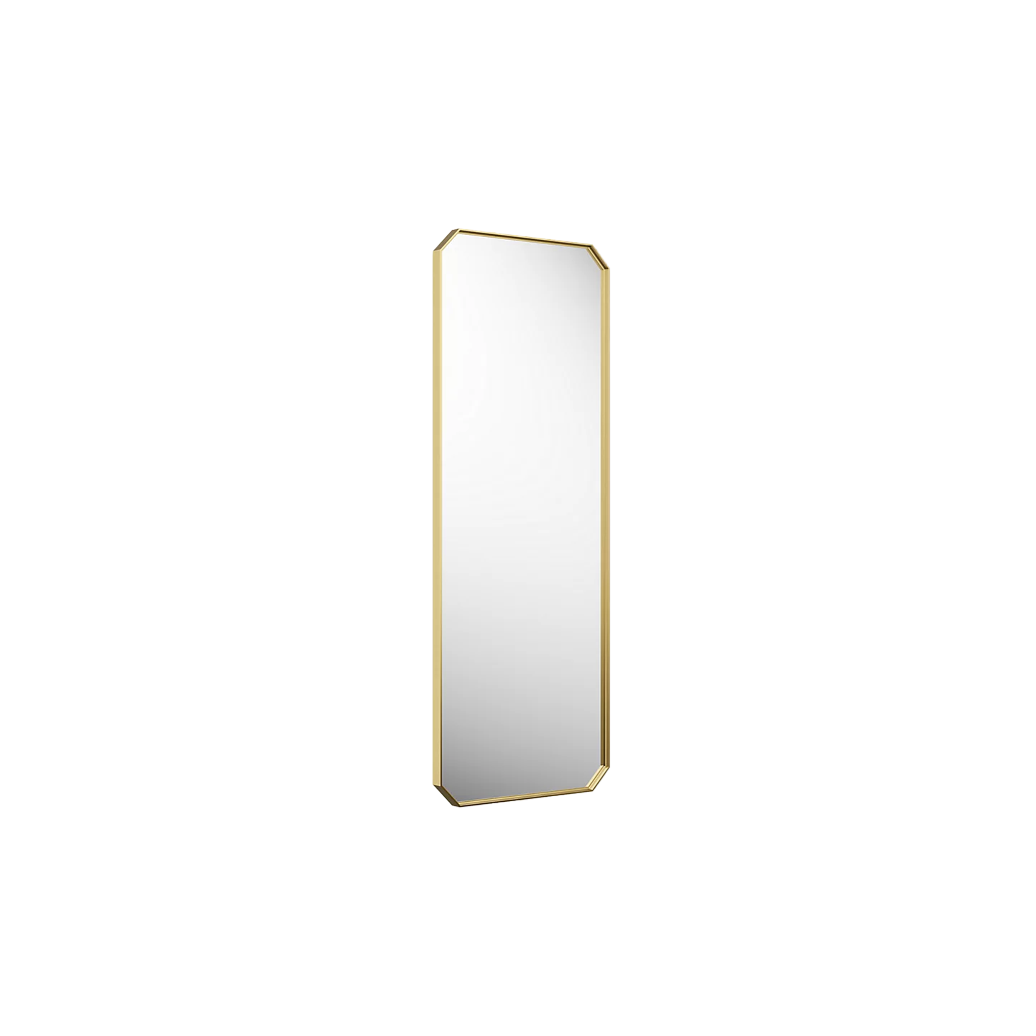 CLAUDE™ Rectangular Framed Mirror by Studio McGee in vibrant brass color by Kohler