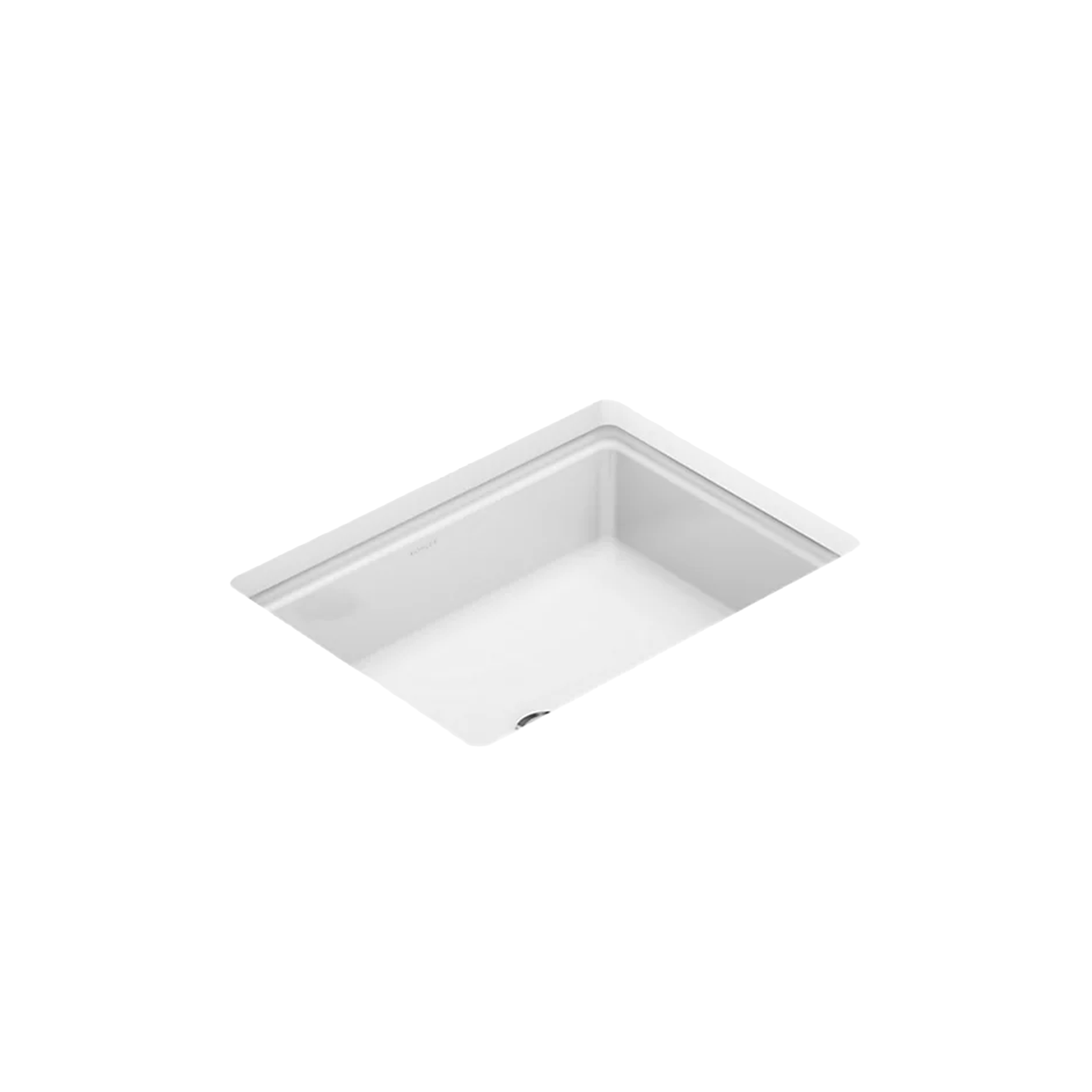 Claude™ undermount bathroom sink by Studio McGee in white by Kohler