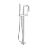 PURIST® FLOOR MOUNT BATH FILLER TRIM WITH HANDSHOWER - robinsonco.ca