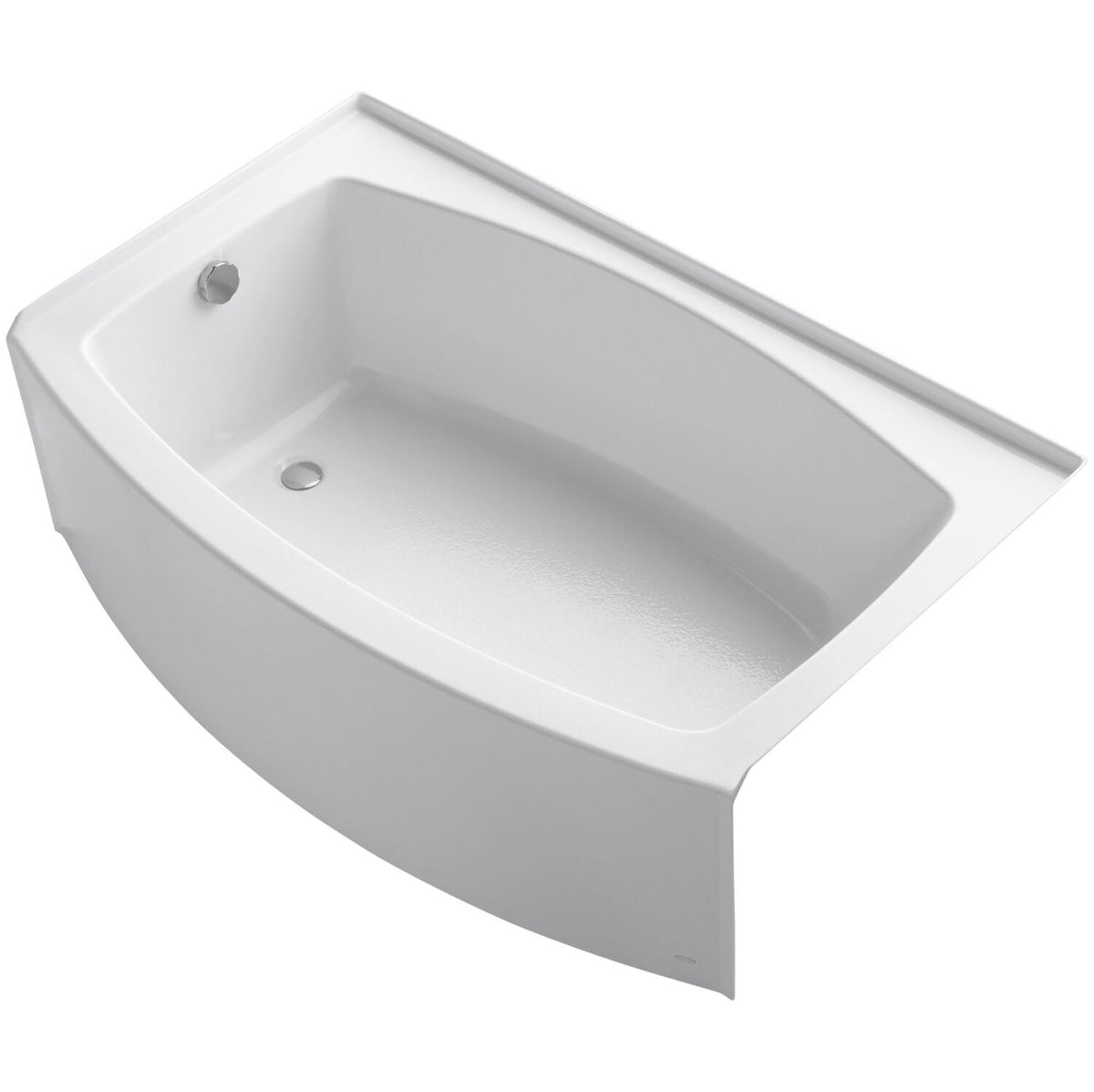 Expanse 60 in Right-Hand Drain Alcove Bathtub with Integral Flange in White Expanse 60 in Right-Hand Drain Alcove Bathtub with Integral Flange in White