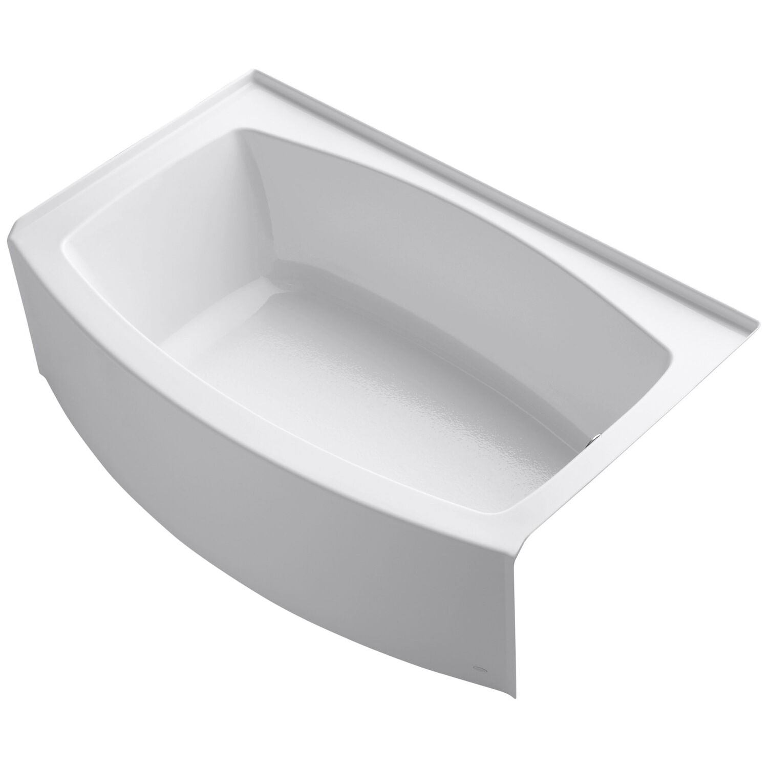 Expanse 60 in Right-Hand Drain Alcove Bathtub with Integral Flange in White Expanse 60 in Right-Hand Drain Alcove Bathtub with Integral Flange in White