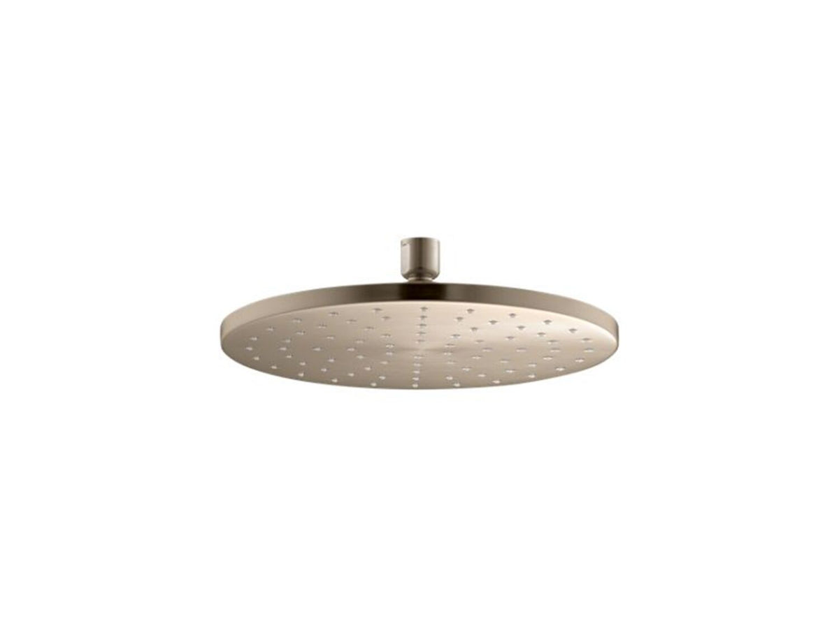 CONTEMPORARY ROUND 10" SINGLE-FUNCTION RAINHEAD - robinsonco.ca