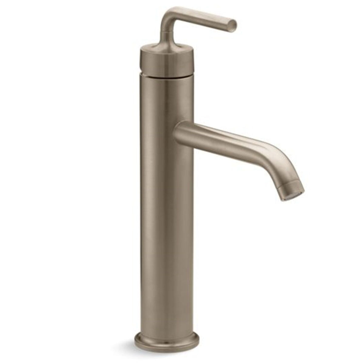 PURIST TALL SINGLE-HANDLE BATHROOM SINK FAUCET WITH LEVER HANDLE, 1.2 GPM - robinsonco.ca