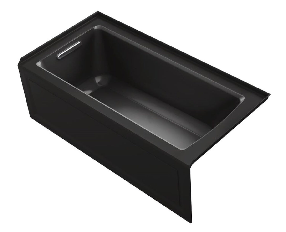 ARCHER® 60 X 30 INCHES ALCOVE BATHTUB WITH INTEGRAL APRON AND INTEGRAL FLANGE, LEFT-HAND DRAIN - robinsonco.ca