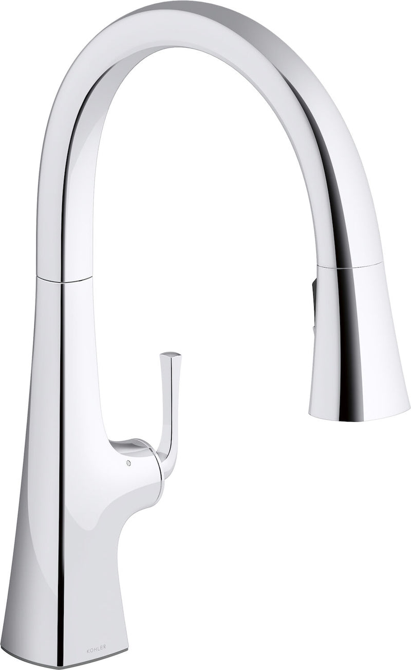 GRAZE® TOUCHLESS 3-FUNCTION PULL-DOWN KITCHEN SINK FAUCET - robinsonco.ca