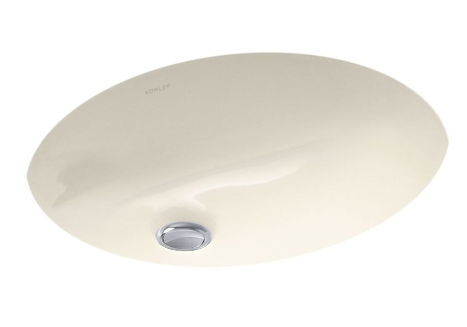 ★sin★ CAXTON® OVAL 19 X 15 INCHES UNDERMOUNT BATHROOM SINK WITH OVERFLOW