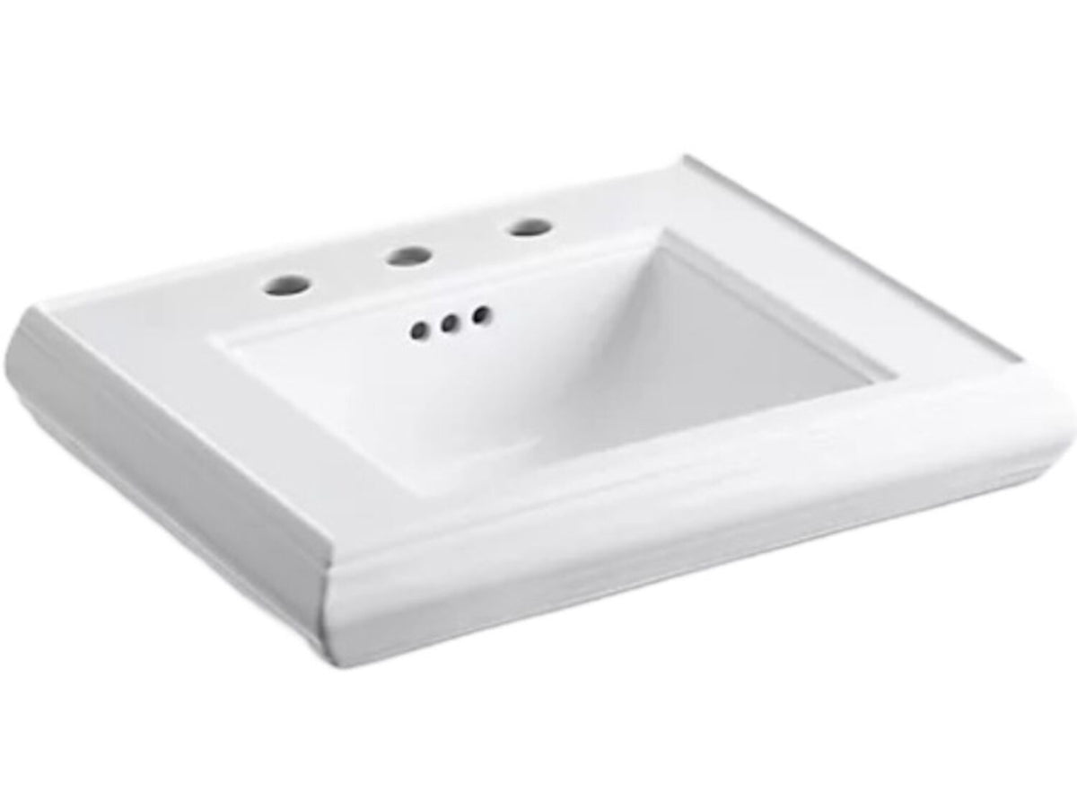 MEMOIRS PEDESTAL CONSOLE TABLE BATHROOM SINK ONLY