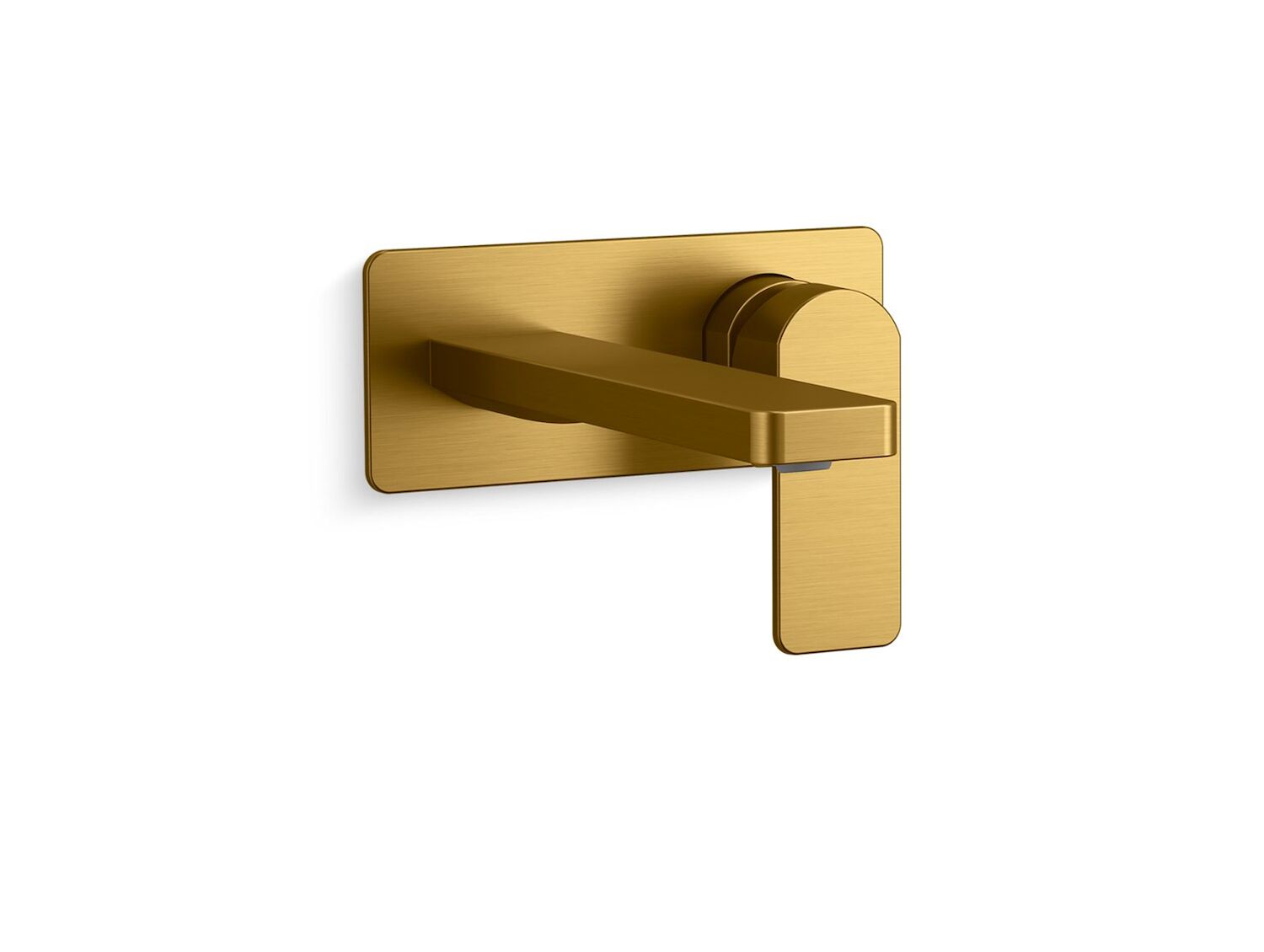 ●WITHOUT WARNING PARALLEL WALL-MOUNT SINGLE-HANDLE BATHROOM SINK FAUCET, 1.2