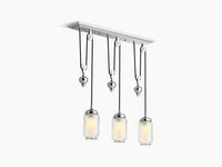ARTIFACTS 3-LIGHT ADJUSTABLE LINEAR CHANDELIER - robinsonco.ca