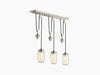 ARTIFACTS 3-LIGHT ADJUSTABLE LINEAR CHANDELIER - robinsonco.ca