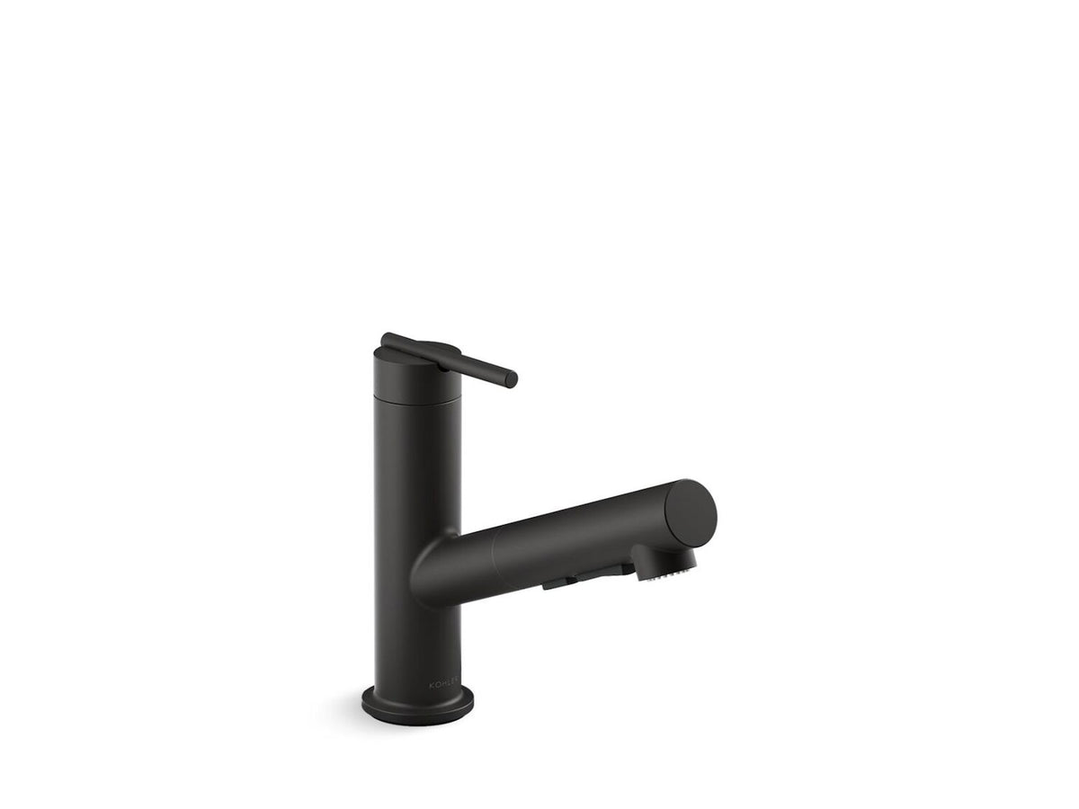 CRUE® PULL-OUT KITCHEN SINK FAUCET WITH THREE-FUNCTION SPRAYHEAD - robinsonco.ca