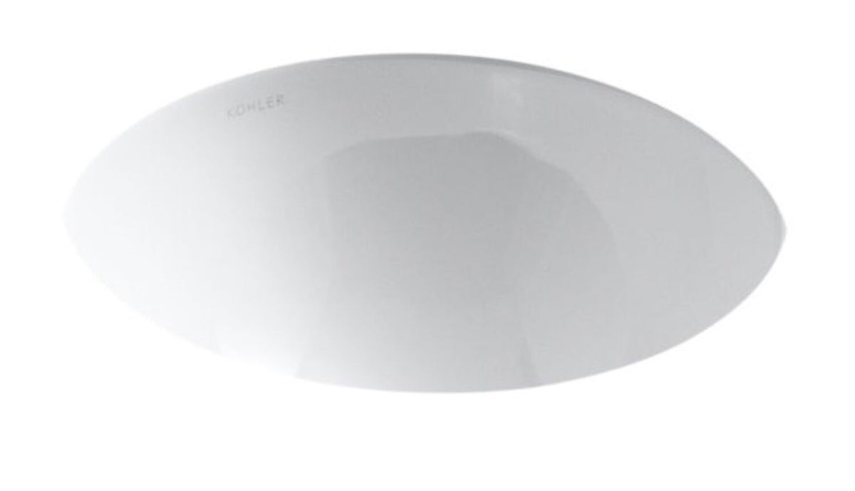 COMPASS® DROP IN/UNDERMOUNT BATHROOM SINK W/O OVERFLOW