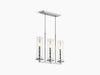 DAMASK 3-LIGHT LINEAR CHANDELIER - robinsonco.ca