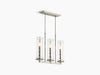 DAMASK 3-LIGHT LINEAR CHANDELIER - robinsonco.ca