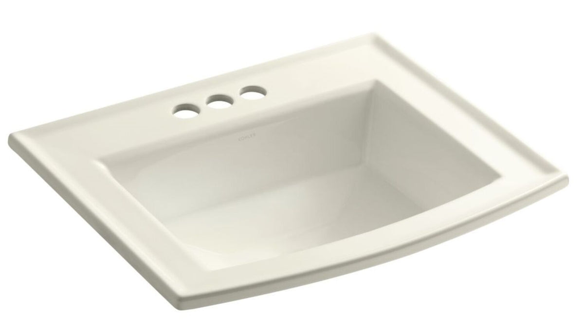 ARCHER® DROP IN BATHROOM SINK WITH 4-INCH CENTERSET FAUCET HOLES - robinsonco.ca