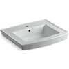 ARCHER® PEDESTAL BATHROOM SINK WITH SINGLE FAUCET HOLE - robinsonco.ca