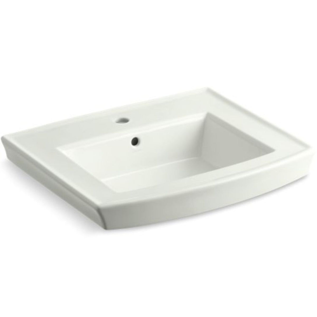 ARCHER® PEDESTAL BATHROOM SINK WITH SINGLE FAUCET HOLE - robinsonco.ca