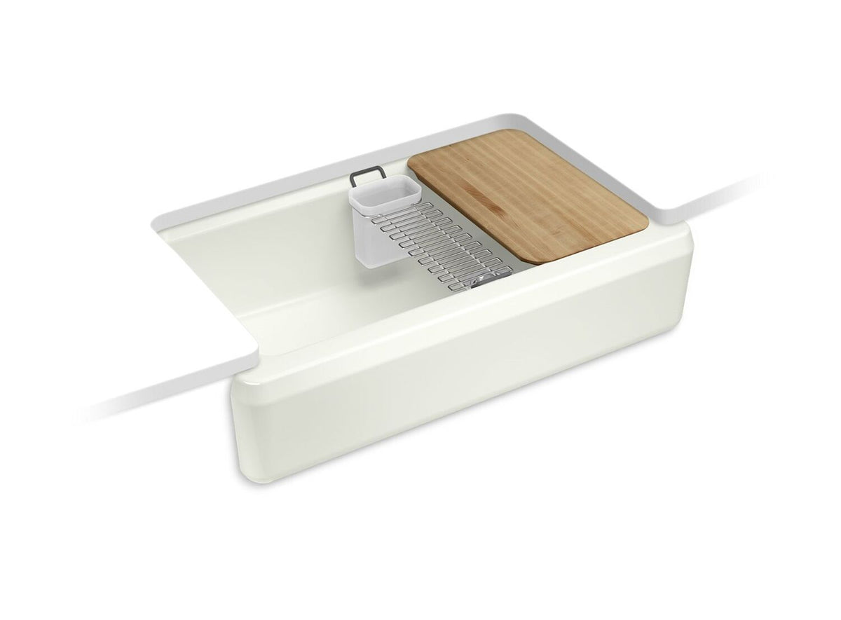 RIVERBY UNDERMOUNT SINGLE-BOWL FARMHOUSE WORKSTATION KITCHEN SINK - robinsonco.ca