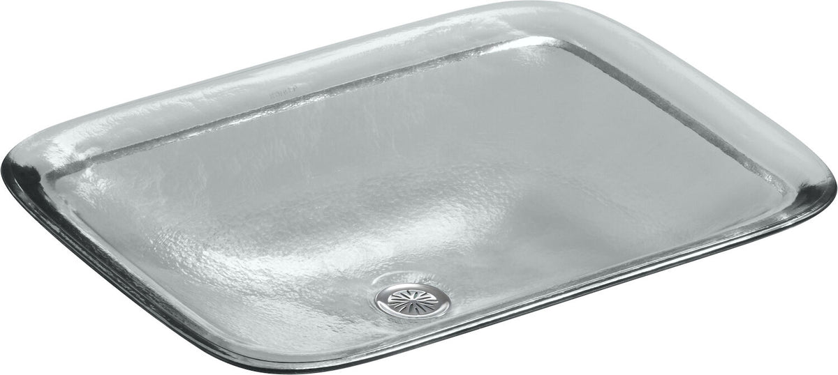 INIA® WADING POOL® GLASS RECTANGULAR VESSEL BATHROOM SINK