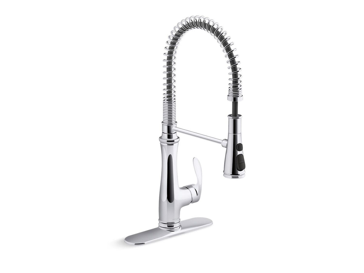 BELLERA SEMI-PROFESSIONAL KITCHEN SINK FAUCET WITH THREE-FUNCTION SPRAYHEAD - robinsonco.ca