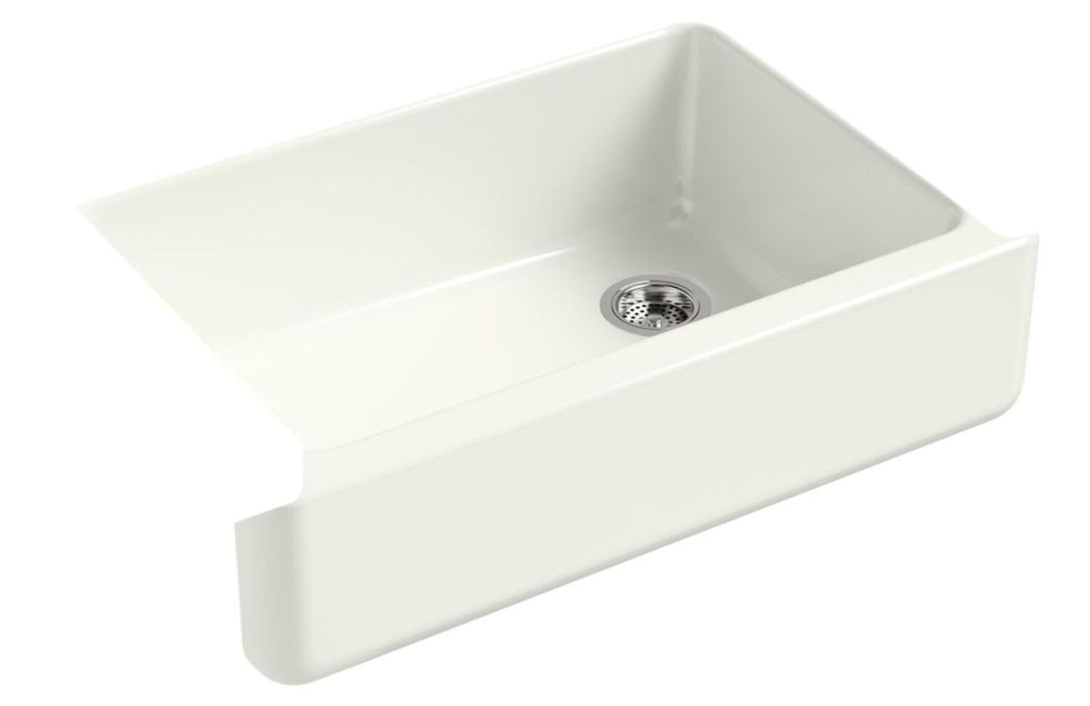 WHITEHAVEN® SELF-TRIMMING® 32-11/16 X 21-9/16 X 9-5/8 INCHES UNDER-MOUNT SINGLE-BOWL SINK WITH TALL APRON - robinsonco.ca