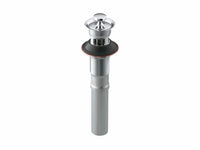 BATHROOM SINK DRAIN WITH NON-REMOVABLE METAL STOPPER AND OVERFLOW - robinsonco.ca