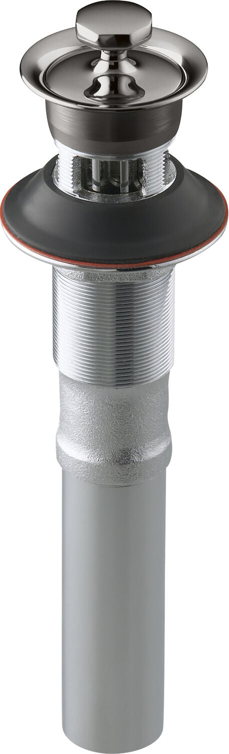 BATHROOM SINK DRAIN WITH NON-REMOVABLE METAL STOPPER AND OVERFLOW - robinsonco.ca