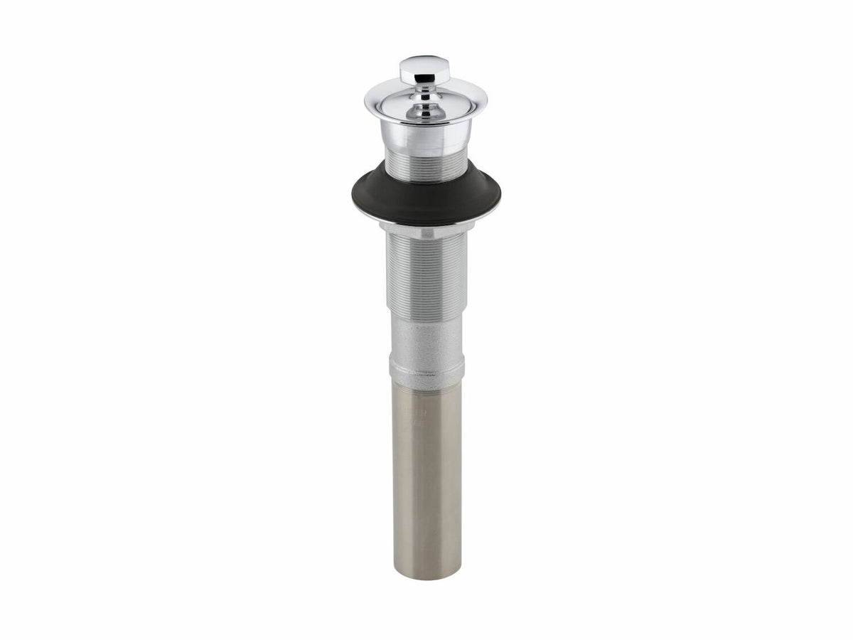 BATHROOM SINK DRAIN WITH NON-REMOVABLE METAL STOPPER AND WITHOUT OVERFLOW - robinsonco.ca