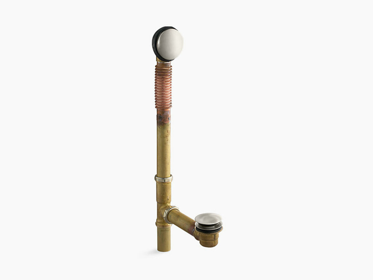 CLEARFLO BRASS TOE TAP BATH DRAIN - robinsonco.ca