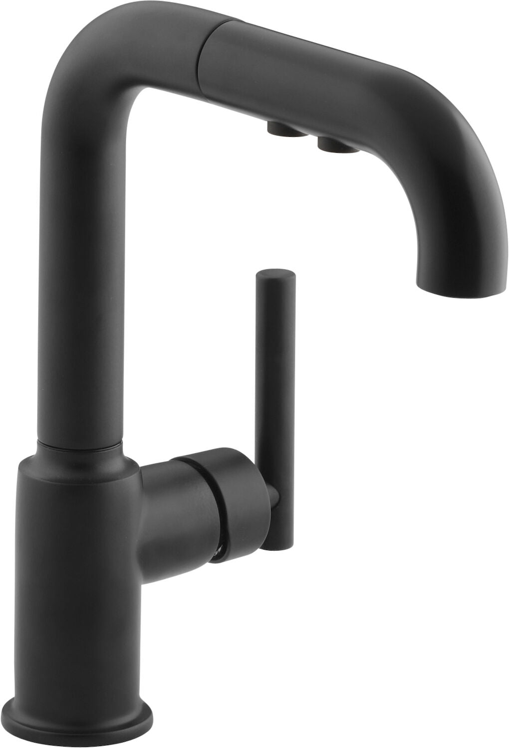 PURIST® SINGLE-HOLE KITCHEN SINK FAUCET WITH 7-INCH PULL-OUT SPOUT