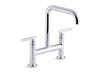 PURIST TWO-HOLE BRIDGE KITCHEN SINK FAUCET - robinsonco.ca