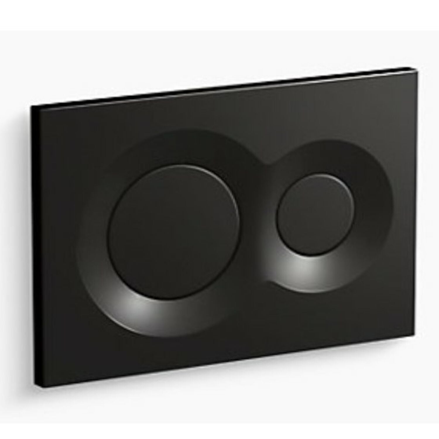 KOHLER K-75890-BN Lynk Flush Actuator Plate For 2"x 4" In-wall Tank And - View #10