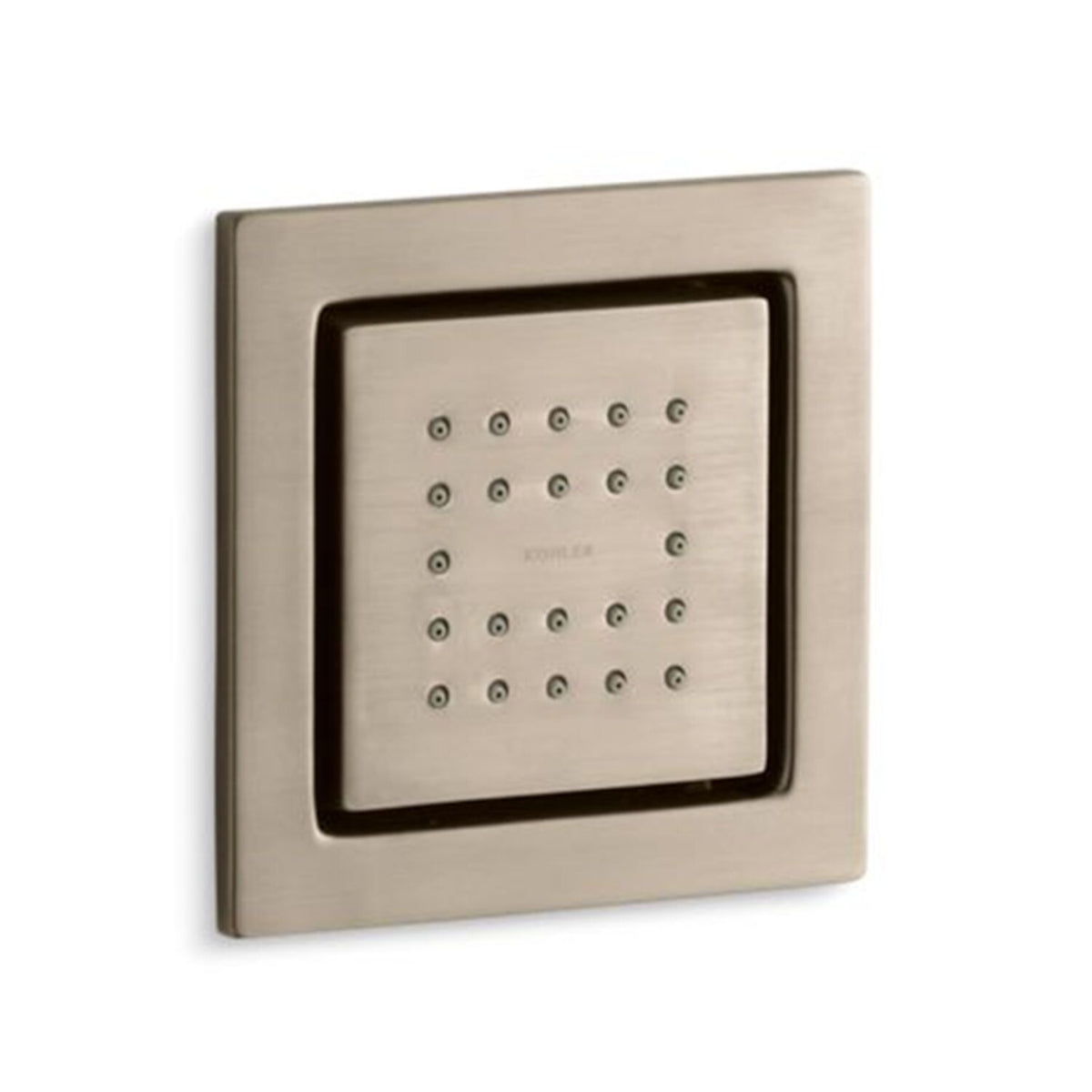 WATERTILE SQUARE 22-NOZZLE SINGLE-FUNCTION BODY SPRAY, 2.5 GPM - robinsonco.ca