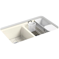 RIVERBY 33" UNDERMOUNT DOUBLE-BOWL WORKSTATION KITCHEN SINK - robinsonco.ca
