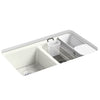 RIVERBY 33" UNDERMOUNT DOUBLE-BOWL WORKSTATION KITCHEN SINK - robinsonco.ca