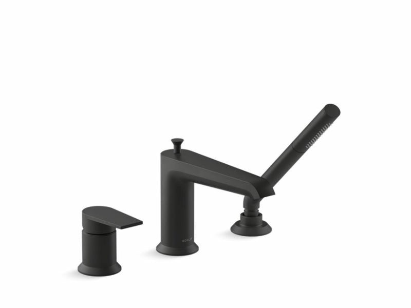 HINT SINGLE-HANDLE DECK-MOUNT BATH FAUCET WITH HANDSHOWER - robinsonco.ca