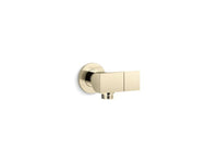 EXHALE WALL-MOUNT HANDSHOWER HOLDER WITH SUPPLY ELBOW AND CHECK VALVE - robinsonco.ca