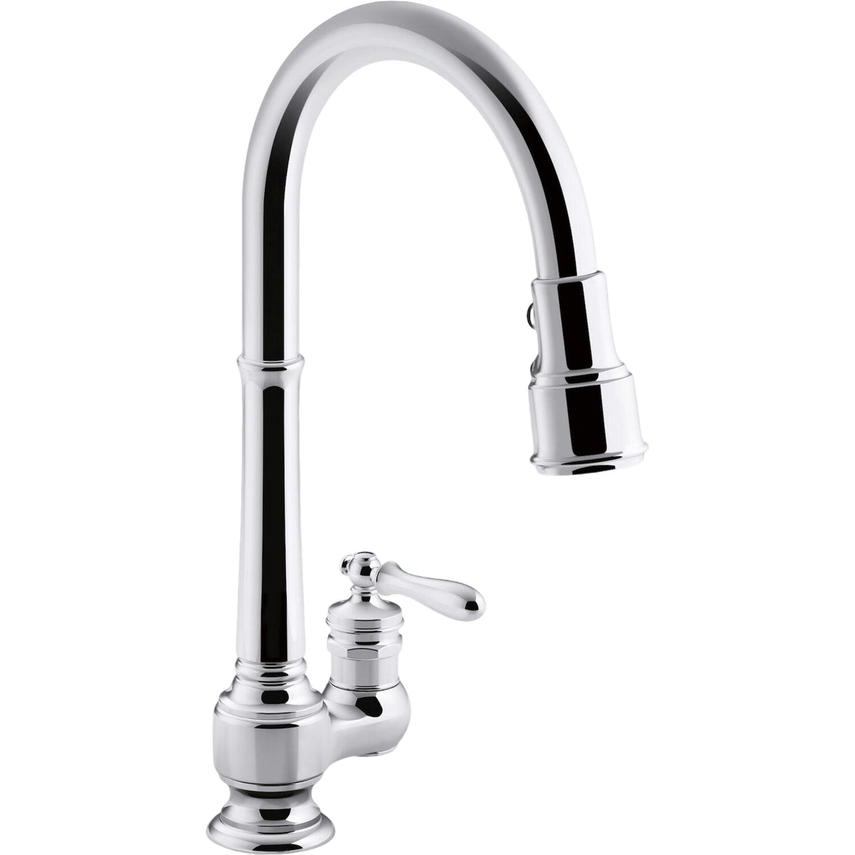 ARTIFACTS® PULL-DOWN KITCHEN SINK FAUCET WITH 3-FUNCTION SPRAYHEAD - robinsonco.ca