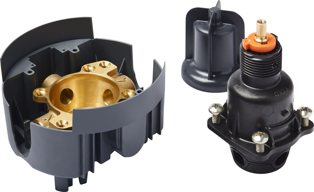 RITE-TEMP(R) VALVE BODY AND PRESSURE-BALANCE CARTRIDGE KIT WITH SWEAT-ONLY CONNECTIONS, PROJECT PACK