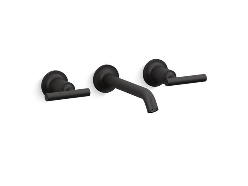 PURIST WIDESPREAD WALL-MOUNT BATHROOM SINK FAUCET TRIM WITH LEVER HANDLES, 1.2 GPM - robinsonco.ca