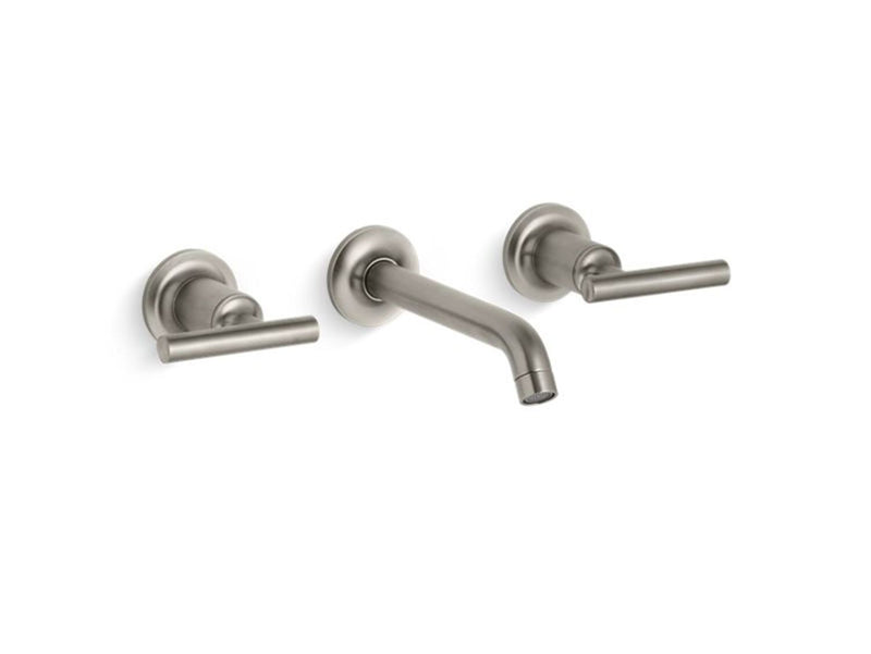 PURIST WIDESPREAD WALL-MOUNT BATHROOM SINK FAUCET TRIM WITH LEVER HANDLES, 1.2 GPM - robinsonco.ca