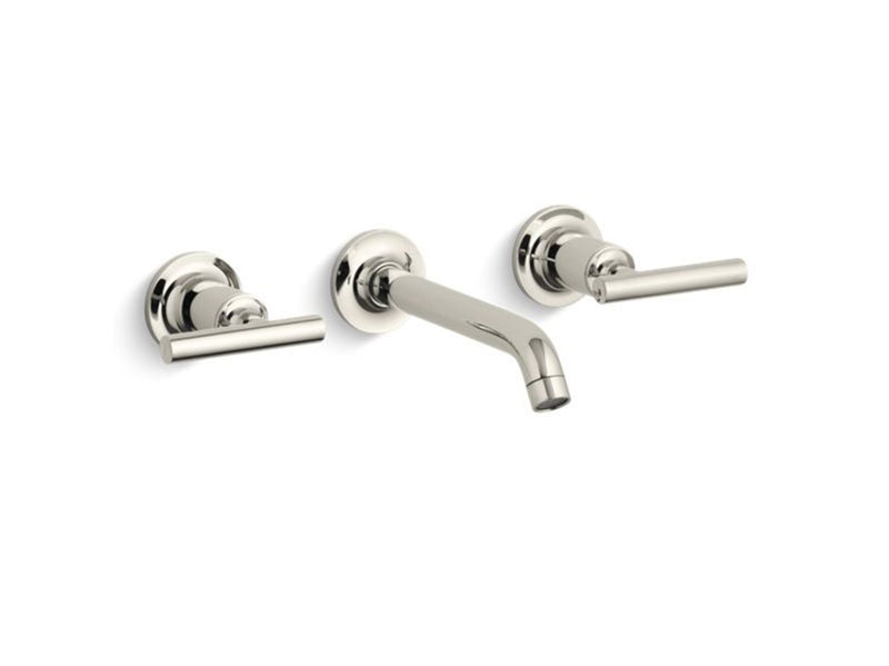 PURIST WIDESPREAD WALL-MOUNT BATHROOM SINK FAUCET TRIM WITH LEVER HANDLES, 1.2 GPM - robinsonco.ca