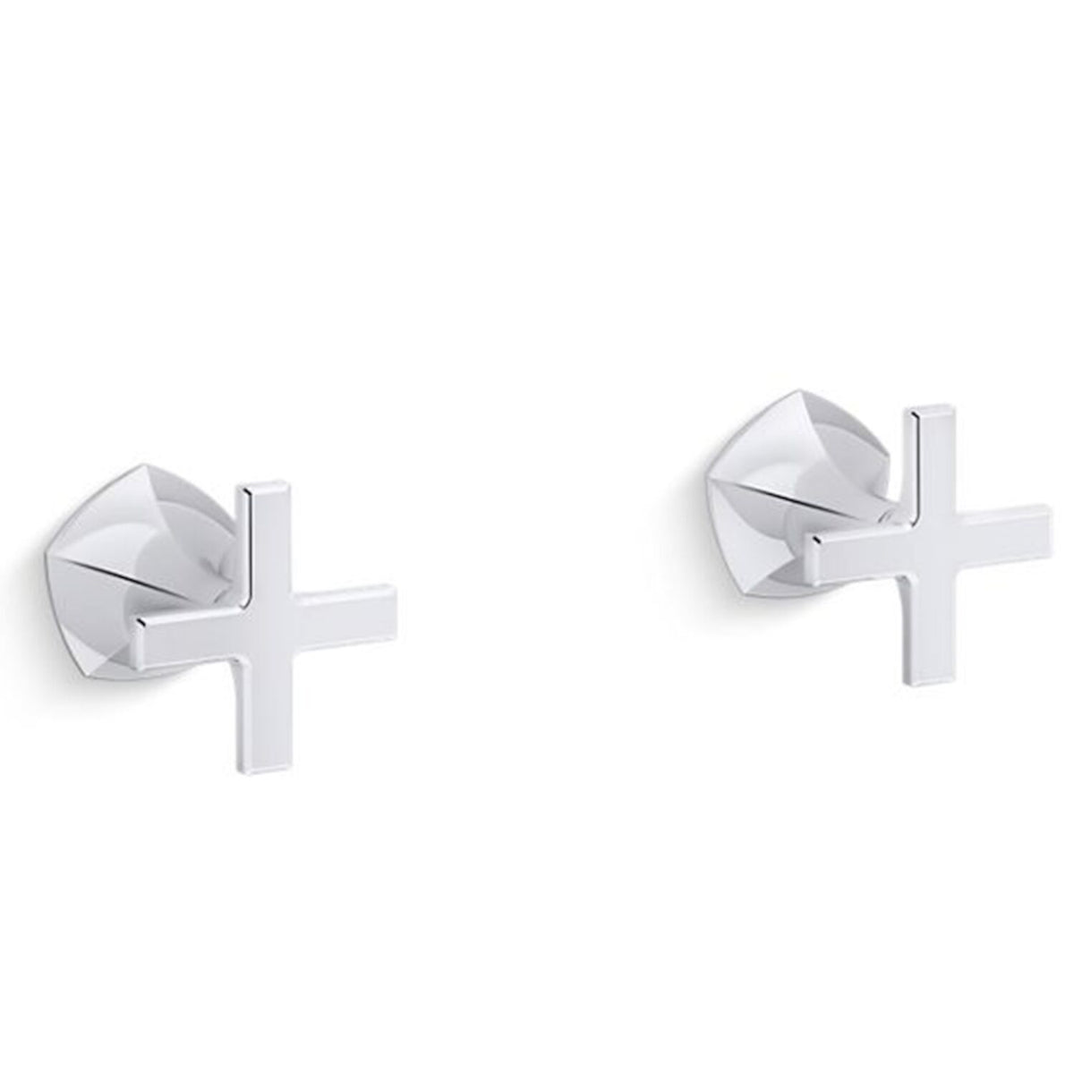 OCCASION® WALL-MOUNT BATHROOM SINK FAUCET CROSS HANDLE TRIM - robinsonco.ca