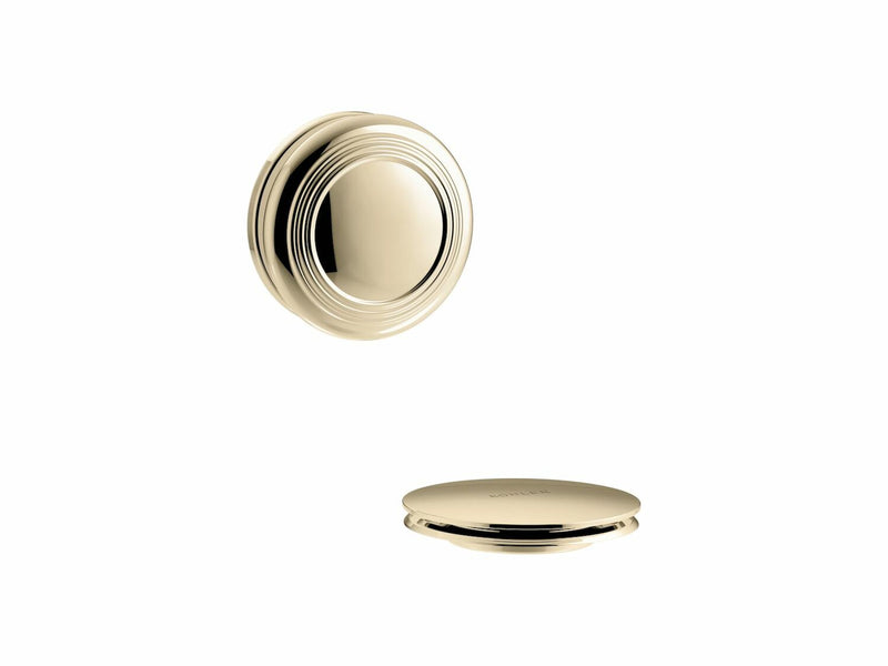 PUREFLO TRADITIONAL PUSH BUTTON BATH DRAIN TRIM